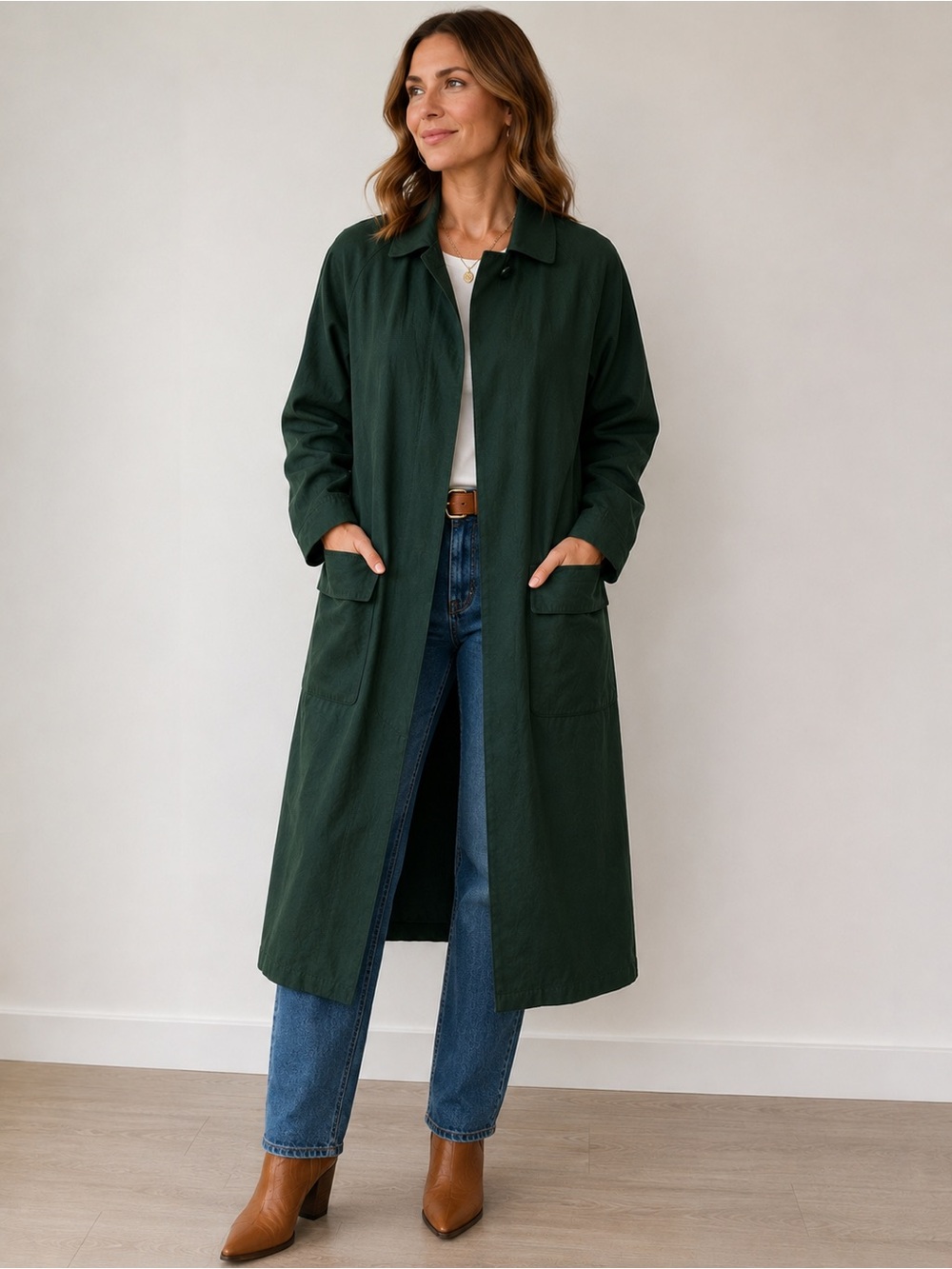 London Fog Long Lightweight Women's Coat